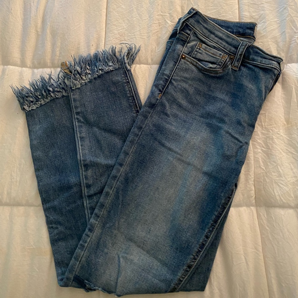 Free People Fringe jeans